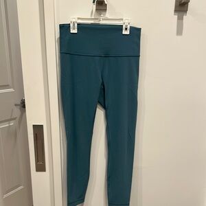 Lululemon Athletica Blue High-Waisted Leggings